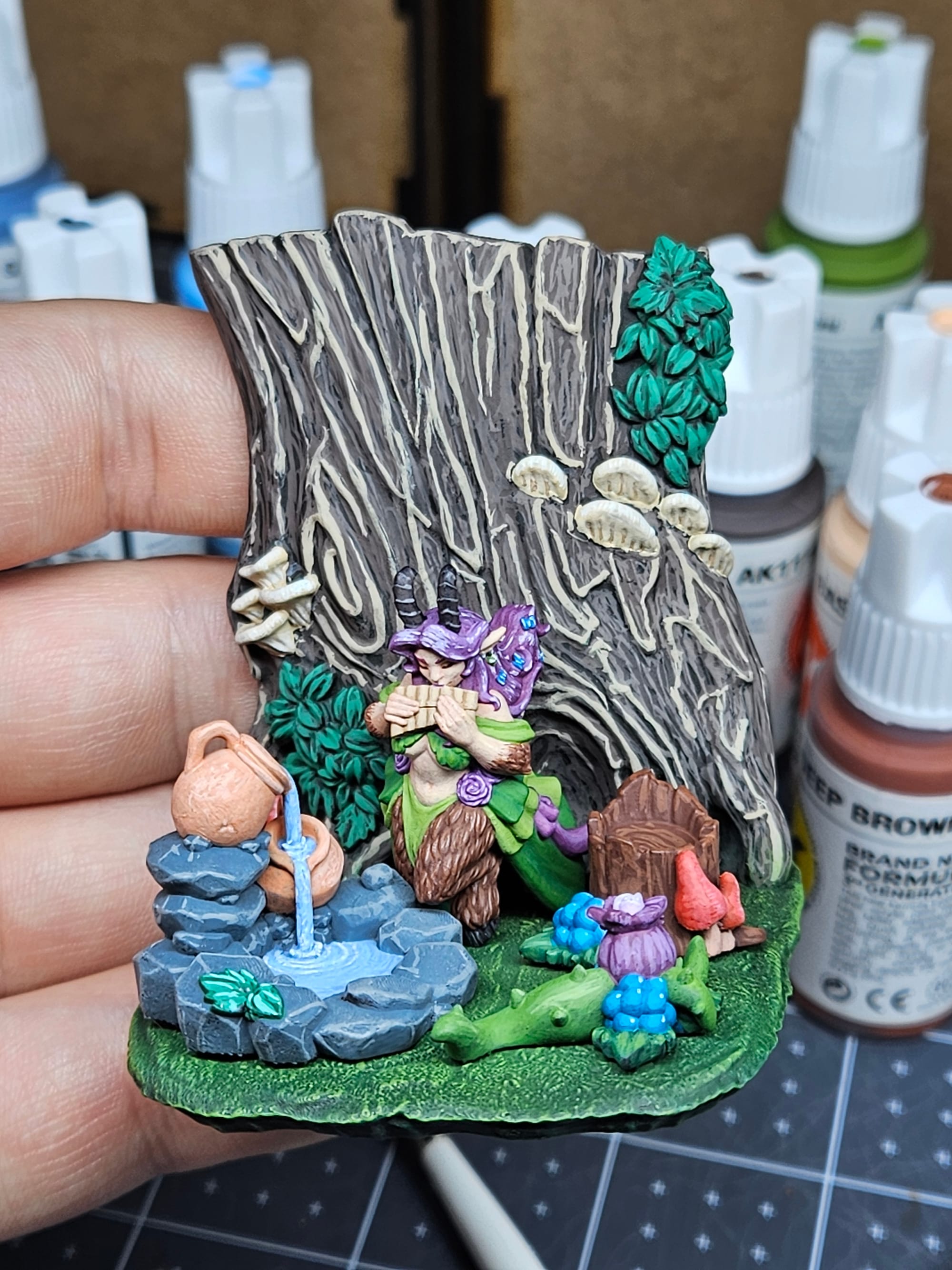 Satyr Diorama