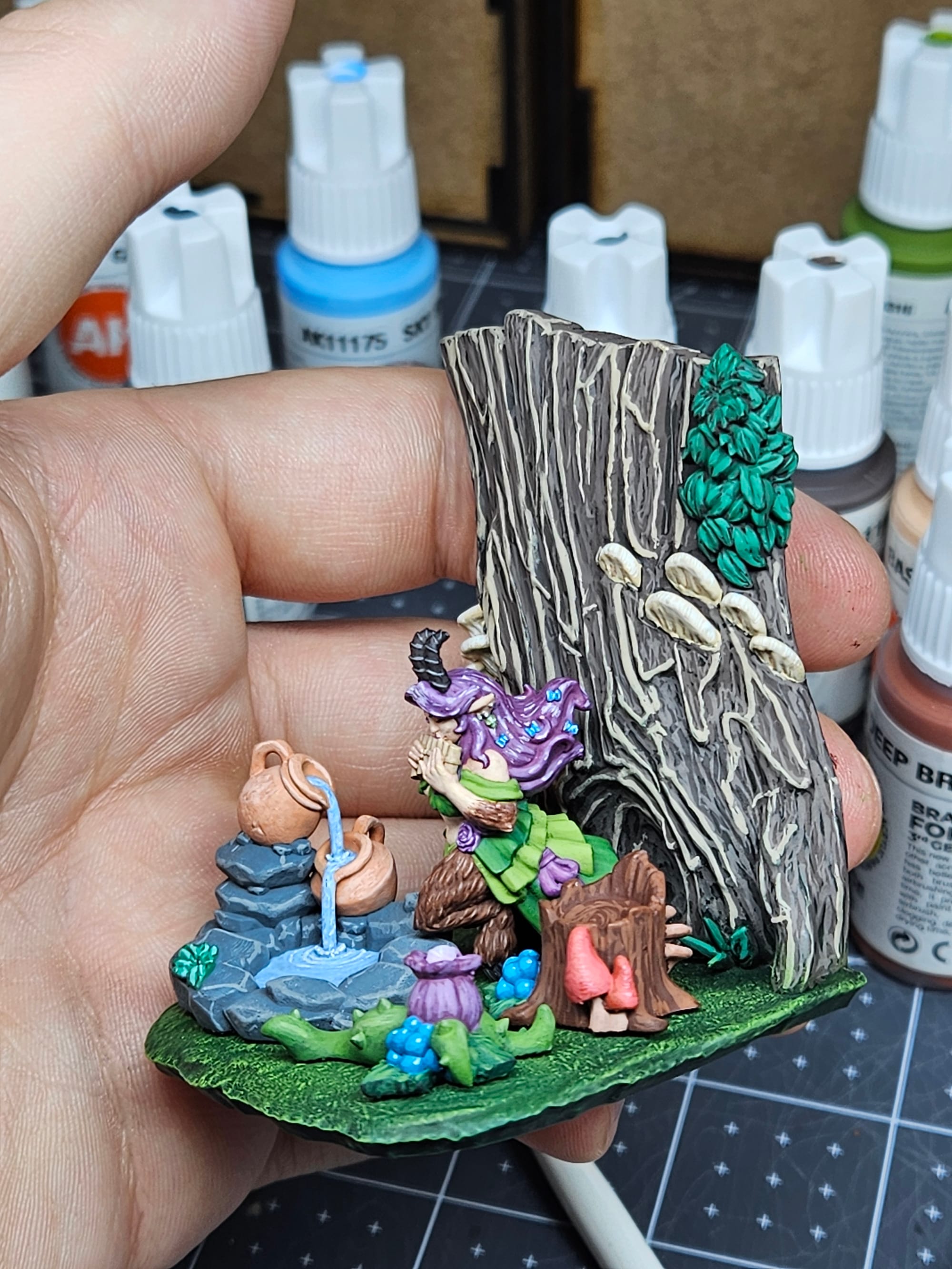 Satyr Diorama